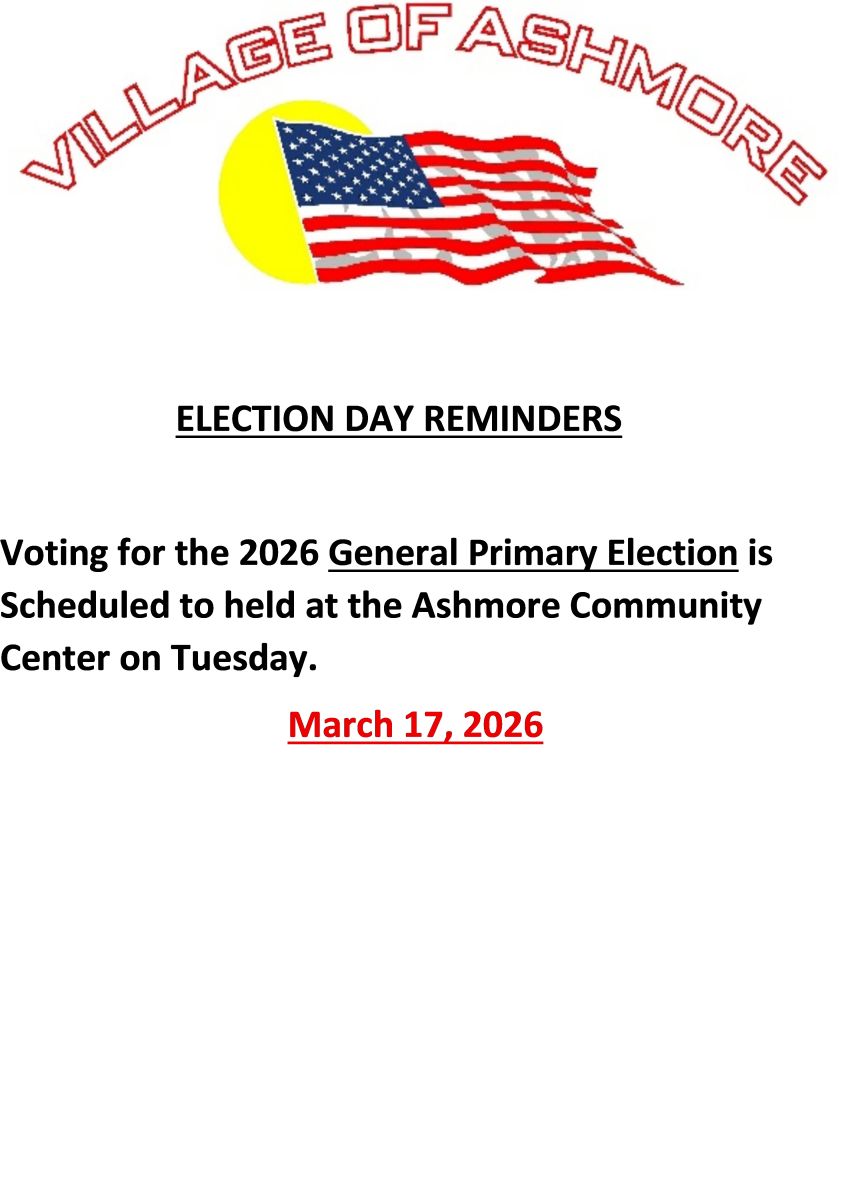 Ashmore letter head election notice